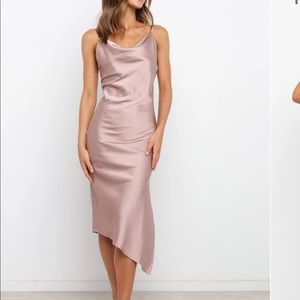 CYPRUS DRESS - TAUPE (Wore once)